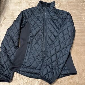 Marmot Black Puffer Jacket Lightweight Quilted Design